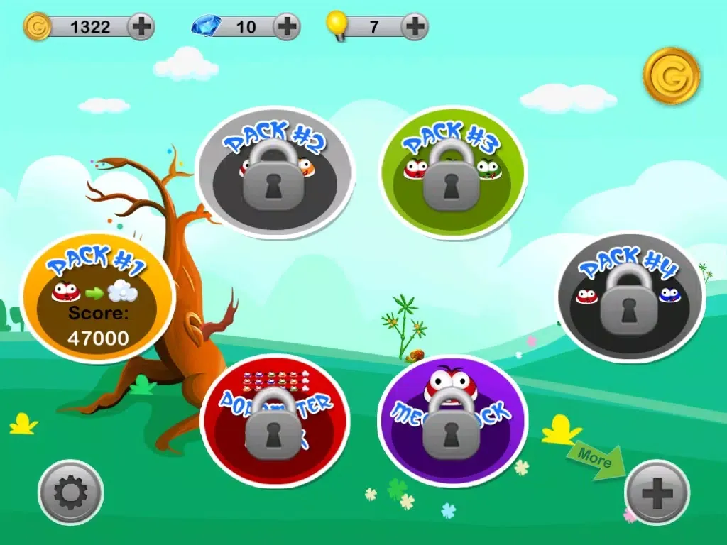 Stick Together Crazy Poppers Delicious Puzzle iPad 应用截图