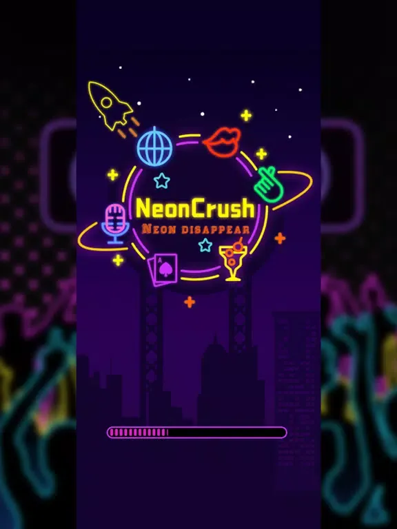 Neon Crush-Match3 Puzzle Game iPad 应用截图