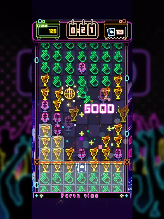 Neon Crush-Match3 Puzzle Game iPad 应用截图
