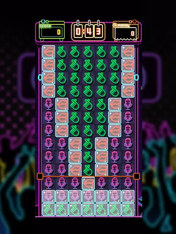 Neon Crush-Match3 Puzzle Game iPad 应用截图
