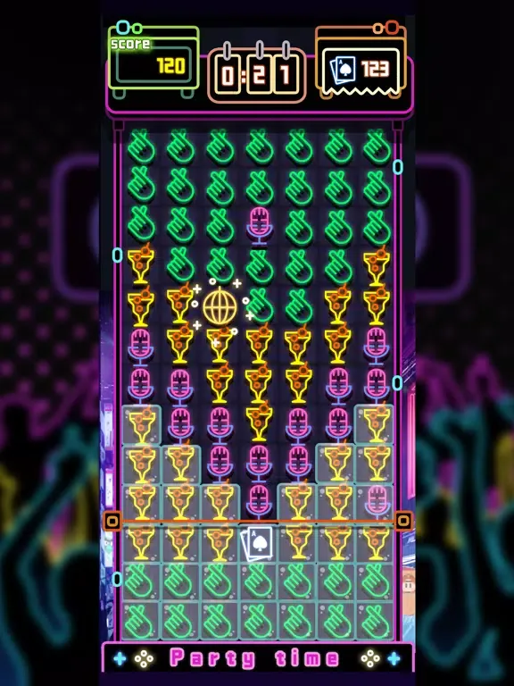Neon Crush-Match3 Puzzle Game iPad 应用截图