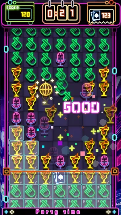 Neon Crush-Match3 Puzzle Game应用截图
