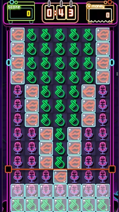 Neon Crush-Match3 Puzzle Game应用截图
