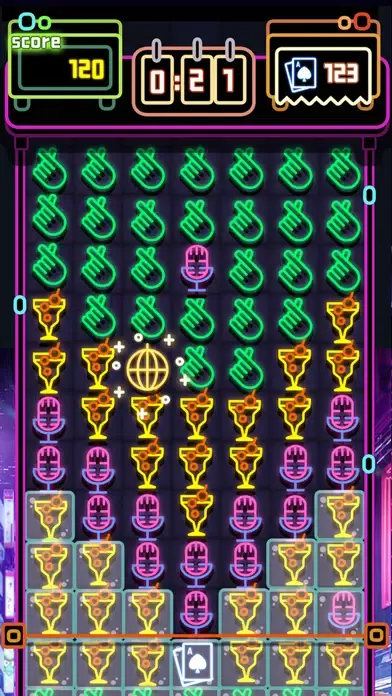 Neon Crush-Match3 Puzzle Game应用截图