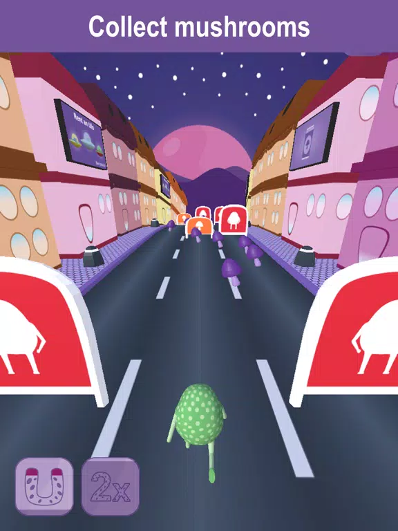 Monsters: Mushroom Rush iPad  스크린샷