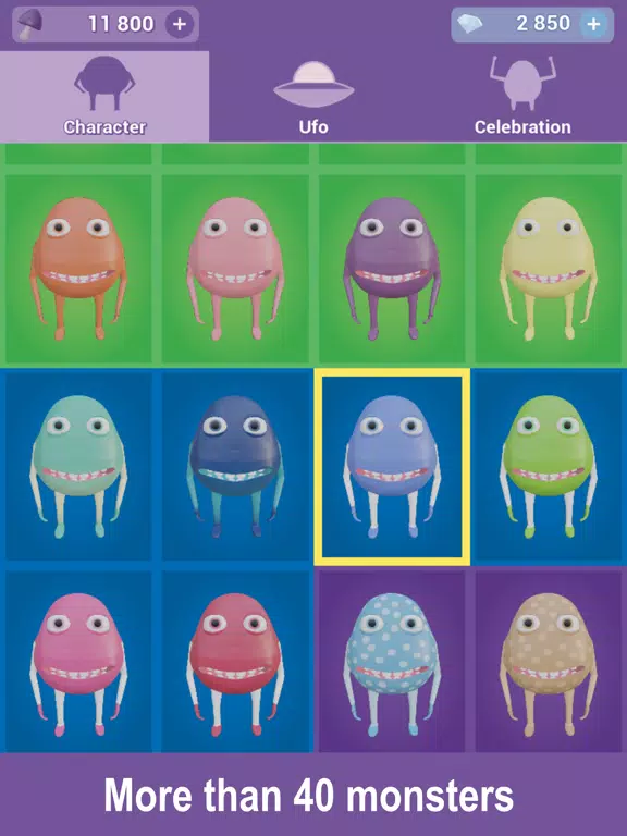 Monsters: Mushroom Rush iPad  스크린샷