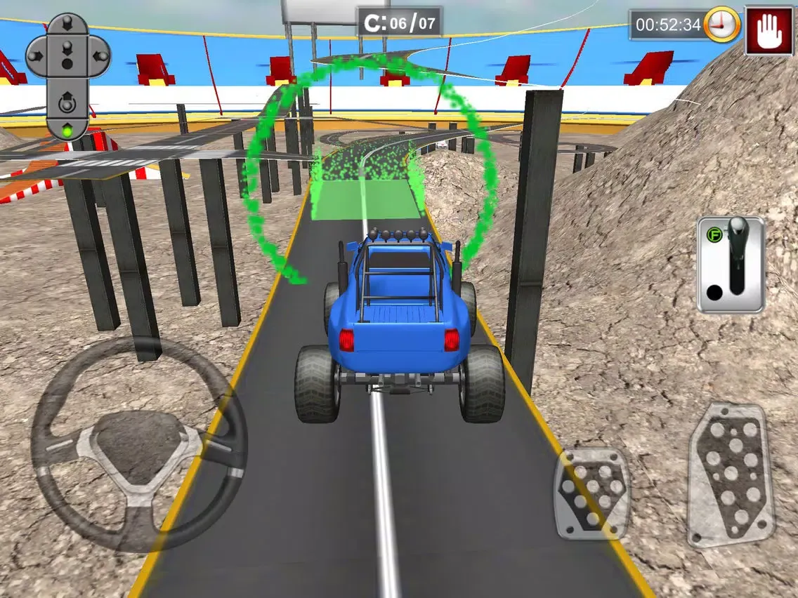 Monster Truck 3d Parking simulator game iPad  Screenshots