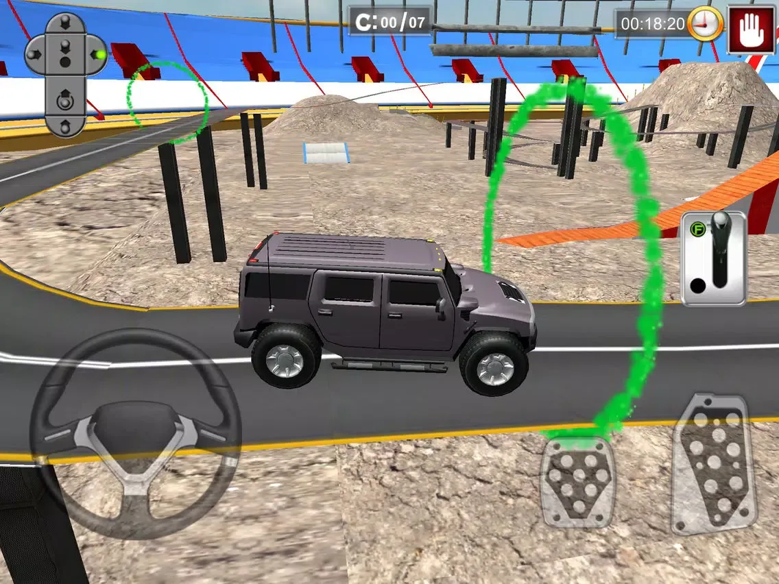 Monster Truck 3d Parking simulator game iPad  Screenshots