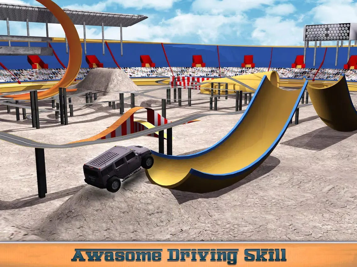 Monster Truck 3d Parking simulator game iPad  Screenshots
