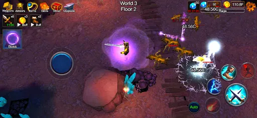Dungeon Clash - Survivor RPG应用截图