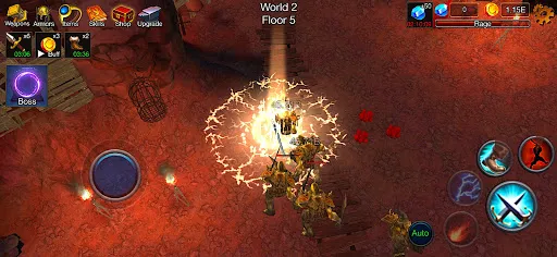 Dungeon Clash - Survivor RPG应用截图