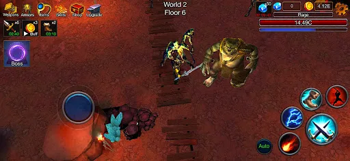 Dungeon Clash - Survivor RPG应用截图