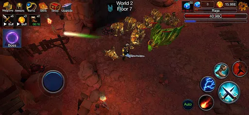 Dungeon Clash - Survivor RPG应用截图