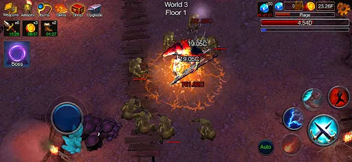 Dungeon Clash - Survivor RPG应用截图