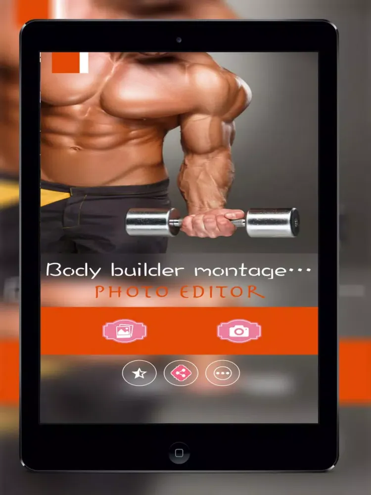 Body Builder : Photo Suit ,Bodybuilder Face Changer iPad  Screenshots