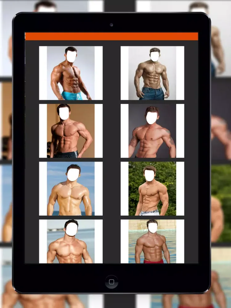 Body Builder : Photo Suit ,Bodybuilder Face Changer iPad  Screenshots