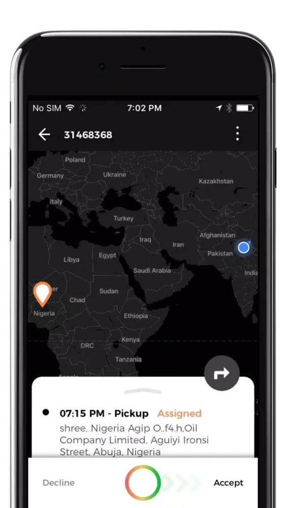 Montaigne Riders Agent App Screenshots