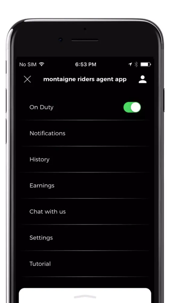 Montaigne Riders Agent App Screenshots