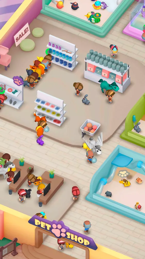 Tangkapan skrin Idle Pet Shop