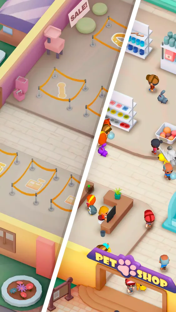 Tangkapan skrin Idle Pet Shop