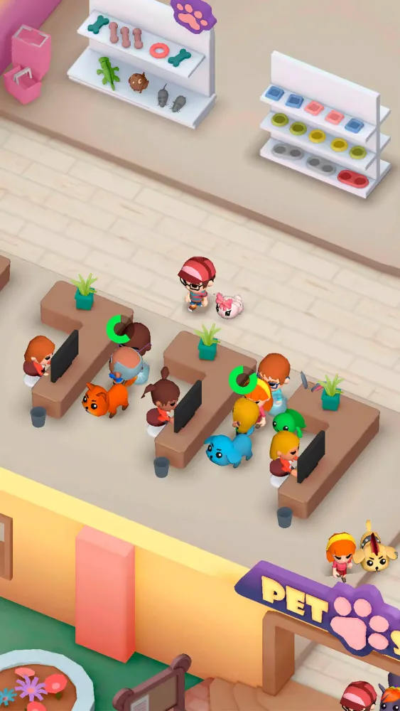 Tangkapan skrin Idle Pet Shop