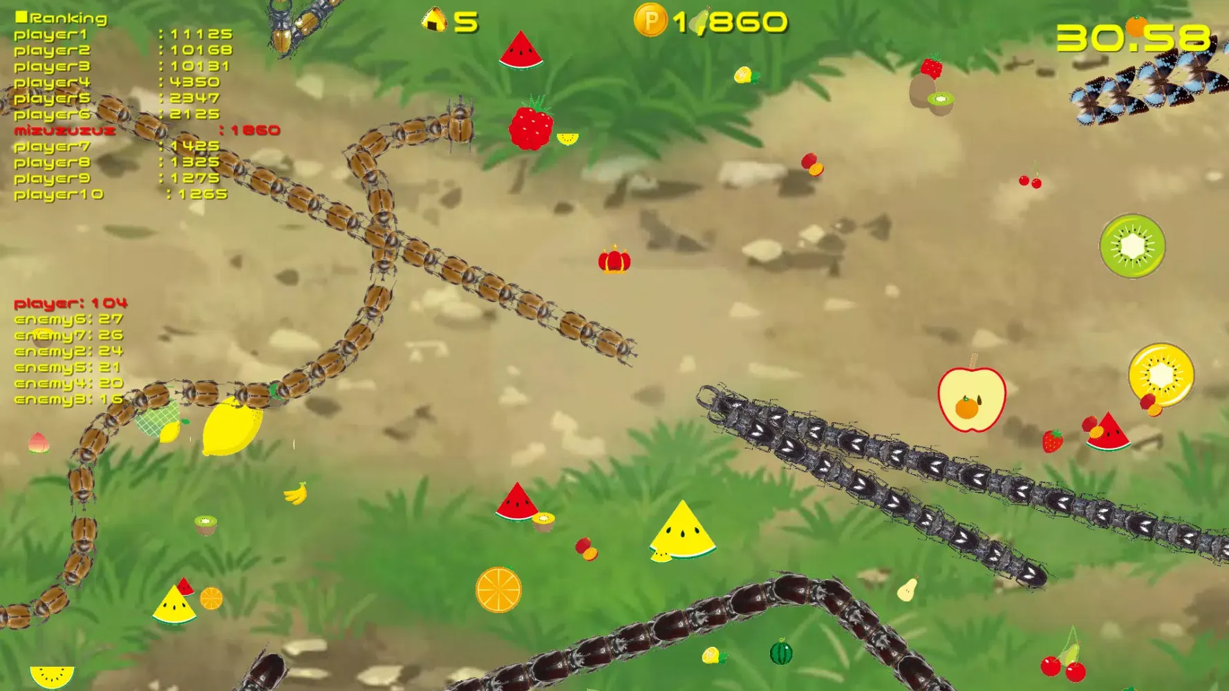 Beetle March Screenshots