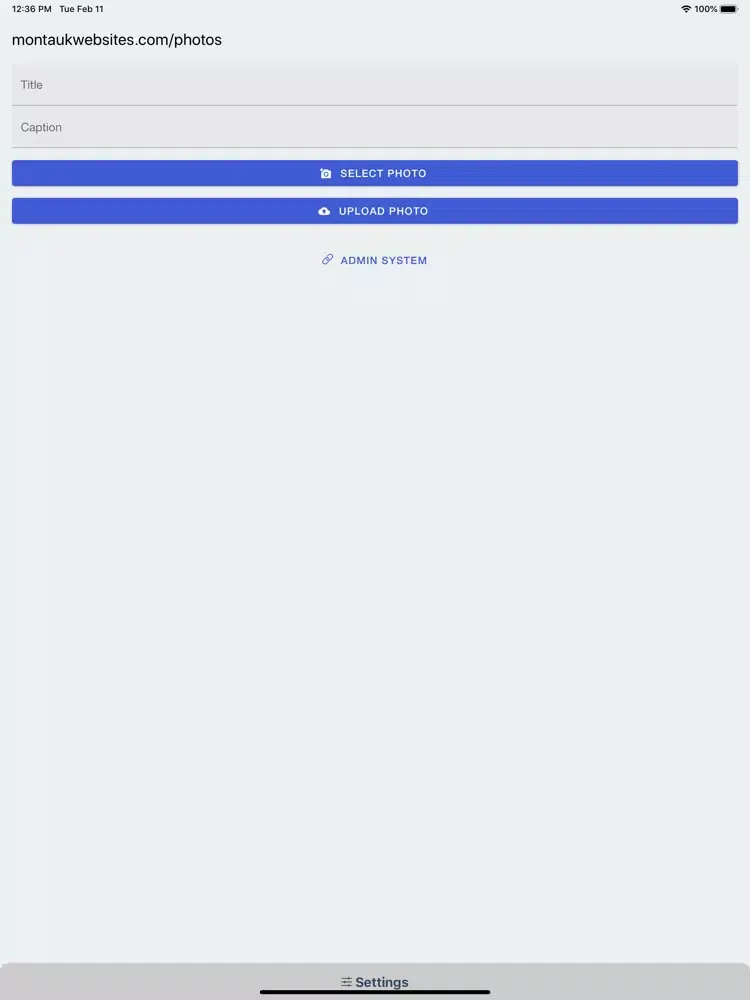 PhotoFast Uploader iPad 應用截圖
