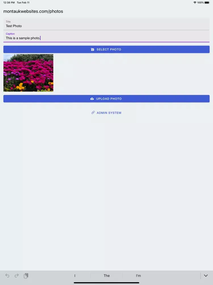 PhotoFast Uploader iPad 應用截圖