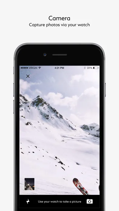 Capturas de pantalla de Montblanc e-Strap