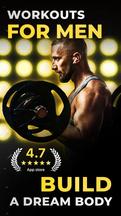Captures d'écran de Muscle Workout 4Men by Slimkit