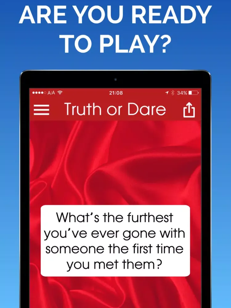 Tangkapan skrin Dirty Truth or Dare - (Adult Party Game) iPad 