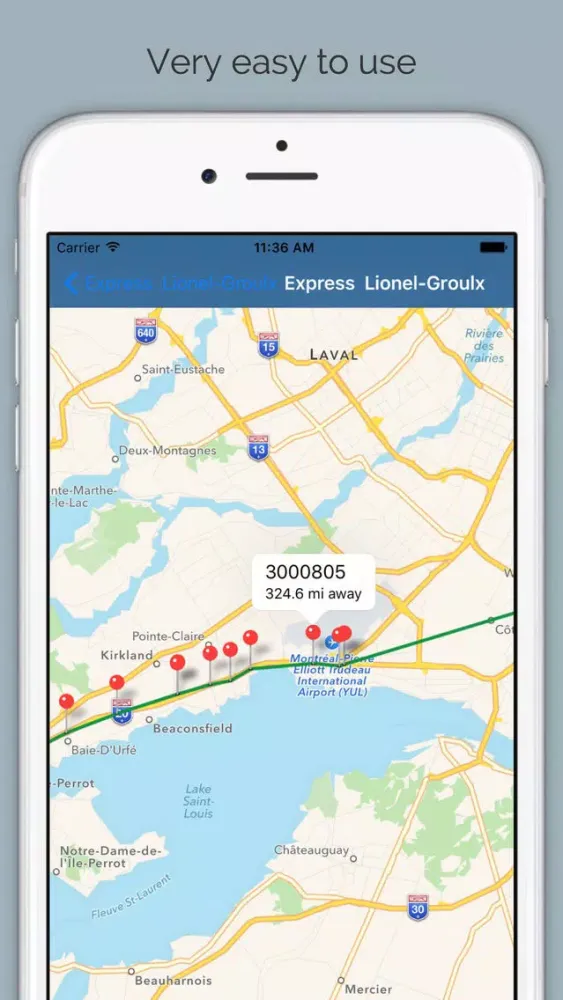 Montreal Travel - Bus & Train Guide应用截图