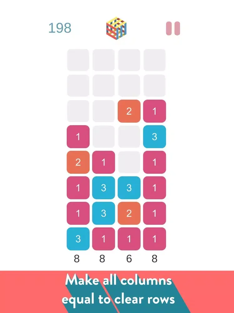 Drop Blocks: Number Puzzle iPad  スクリーンショット