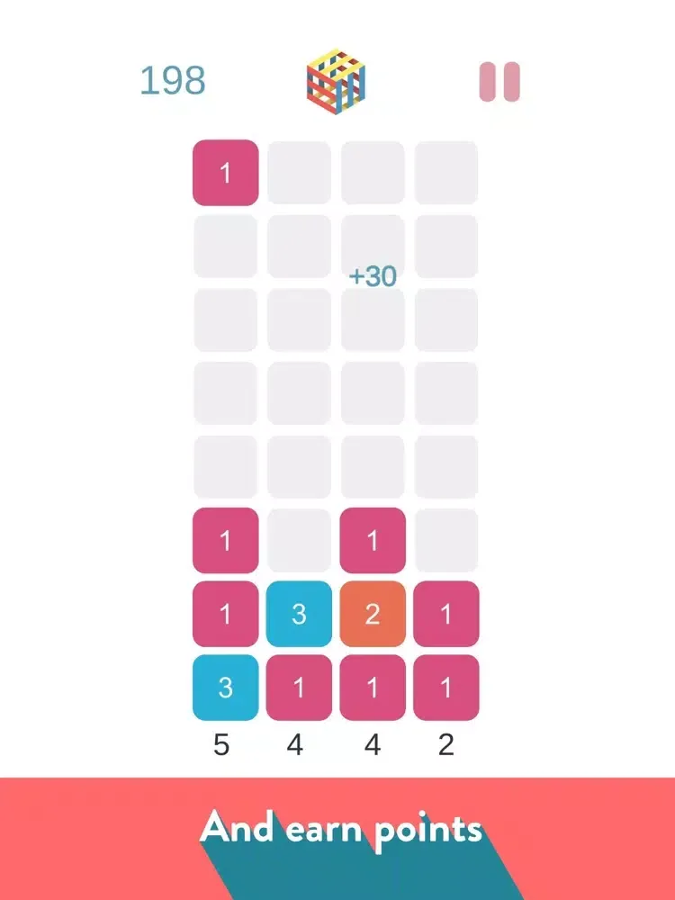 Drop Blocks: Number Puzzle iPad  スクリーンショット