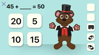 Скриншоты Teddy Bear Math - Add to 50