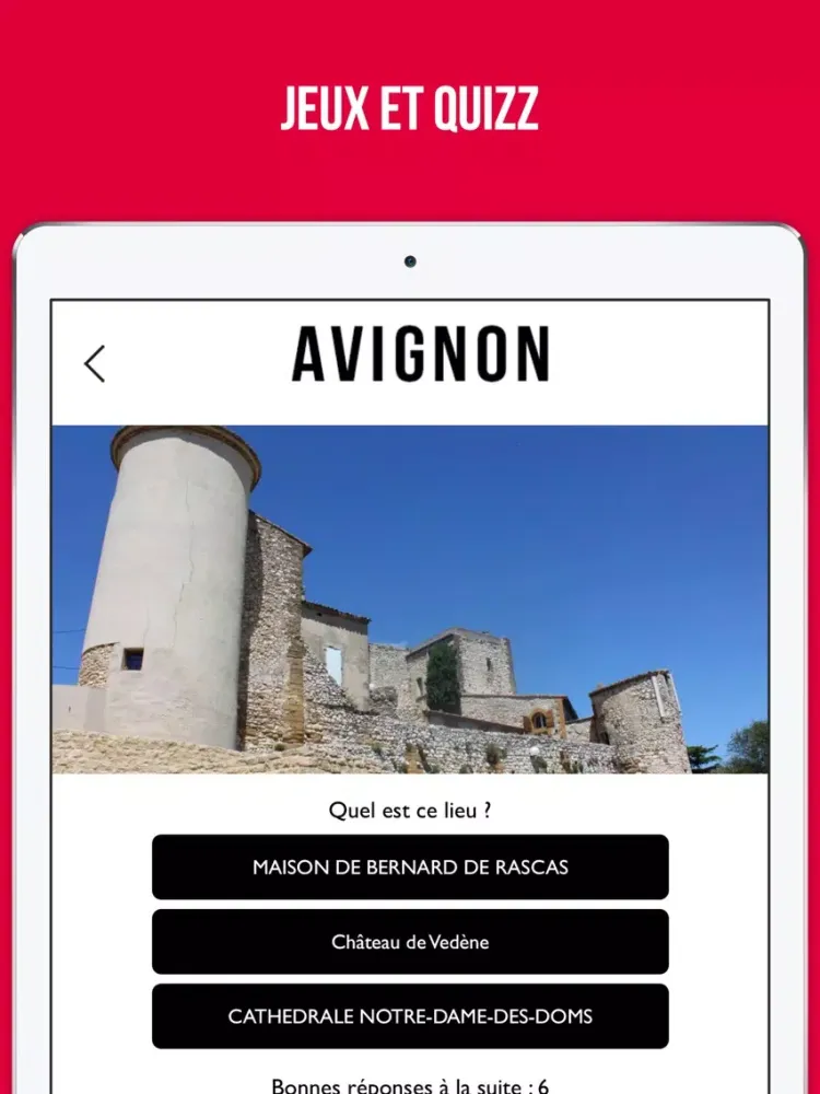 Avignon Guide Voyage iPad  Ekran Görüntüleri