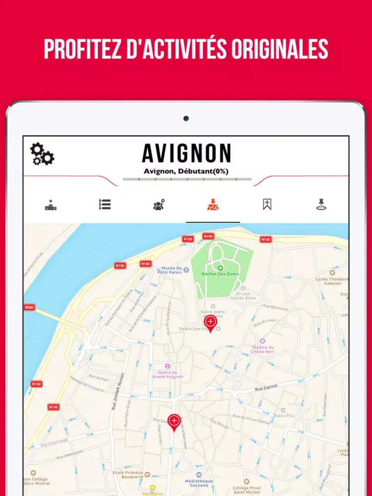Avignon Guide Voyage iPad  Ekran Görüntüleri