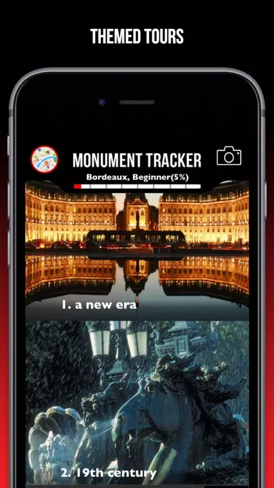 Zrzuty ekranu Nîmes Guide Monument Tracker