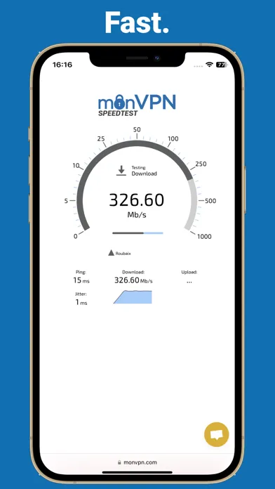 Tangkapan skrin VPN & Proxy Unlimited - monVPN