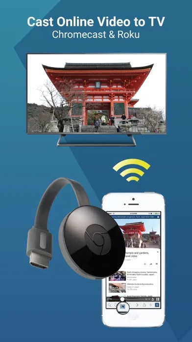 WebCast TV for Chromecast স্ক্রিনশট