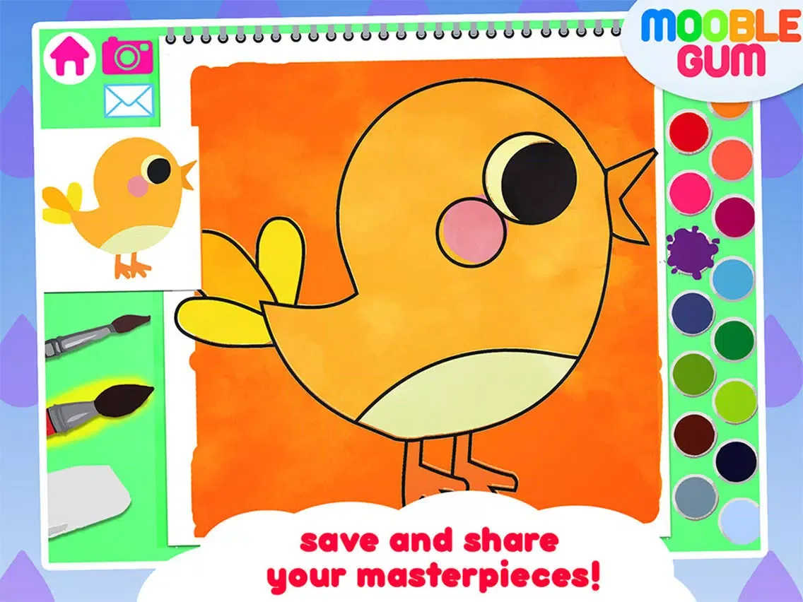 صور My First Coloring Book - painting app for toddler and kids iPad 
