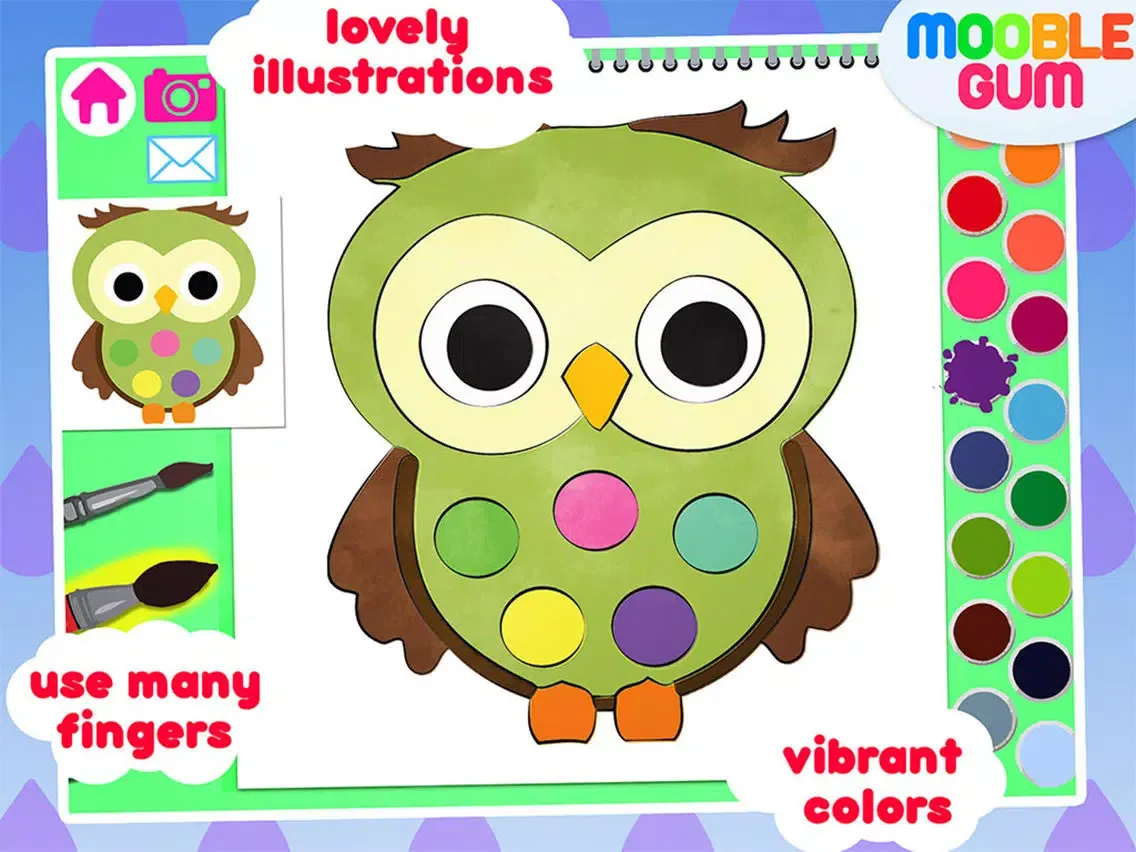 صور My First Coloring Book - painting app for toddler and kids iPad 