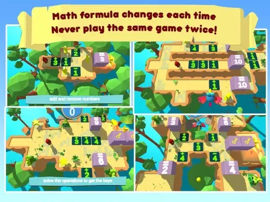 Math Venture iPad  Screenshots