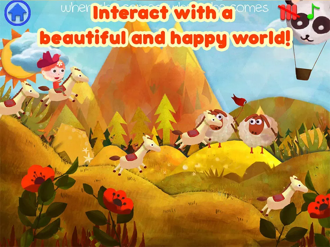 Capturas de tela do Kids Song Planet - children sing along and nursery rhymes song book – music app for boy and girl iPad 