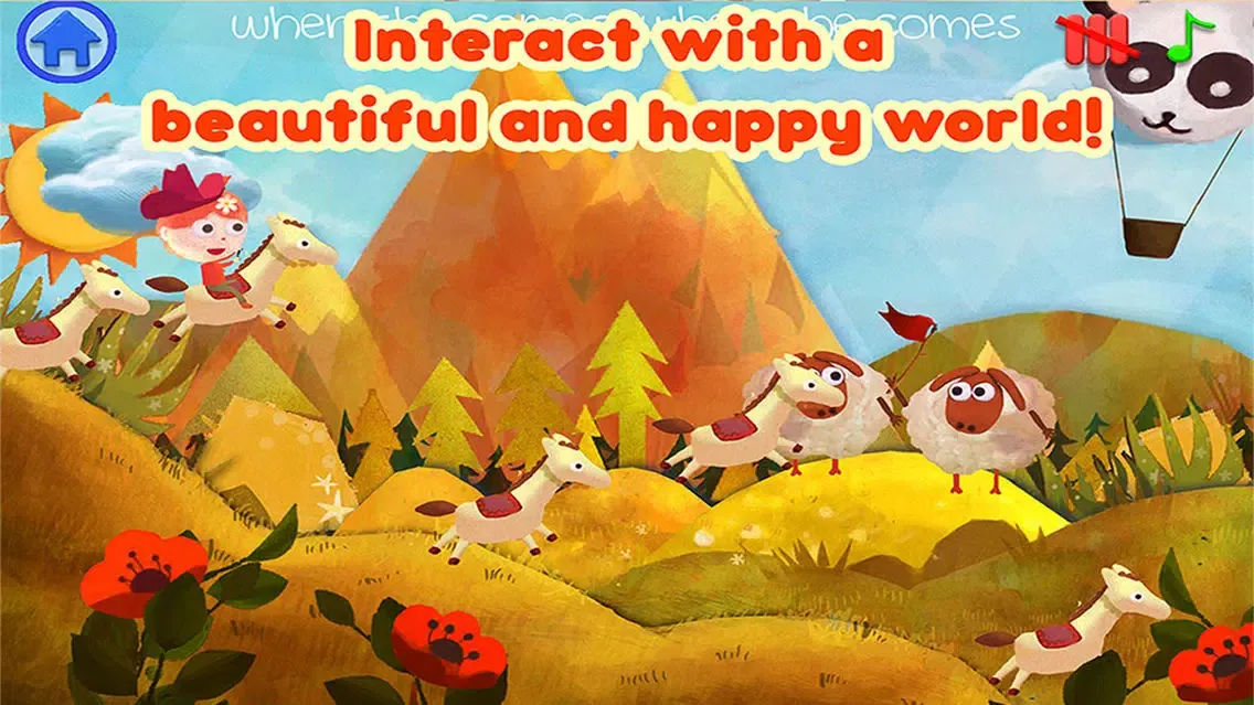 Capturas de tela do Kids Song Planet - children sing along and nursery rhymes song book – music app for boy and girl