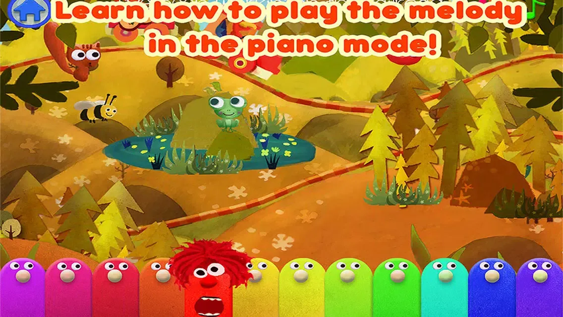 Capturas de tela do Kids Song Planet - children sing along and nursery rhymes song book – music app for boy and girl