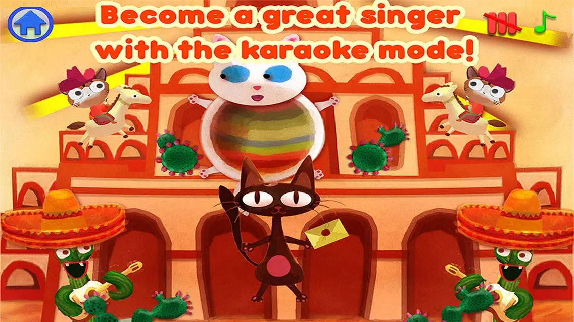 Capturas de tela do Kids Song Planet - children sing along and nursery rhymes song book – music app for boy and girl