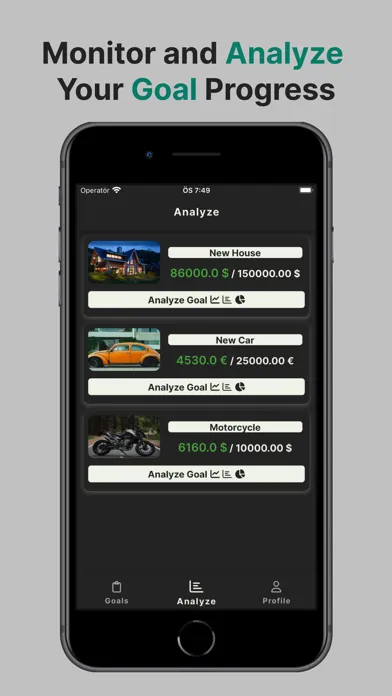 Screenshot di Savings Goal Tracker