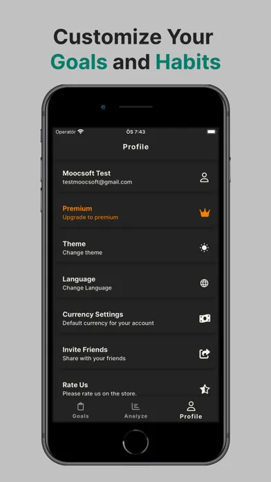 Screenshot di Savings Goal Tracker