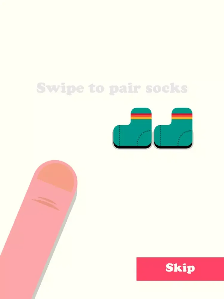 Capturas de pantalla de Sorting Socks iPad 